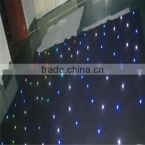 Led star curtain indoor flexible wedding stage decoration