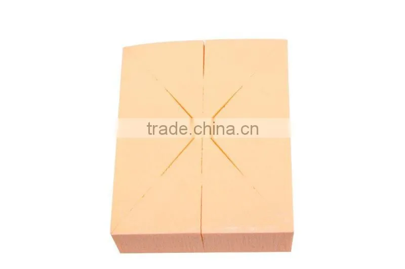 Cosmetic powder puff 2014 100% Natural White Latex Powder Puff Makeup Sponge