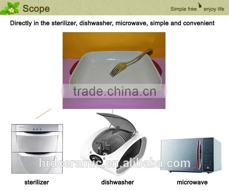 High quality wholesale red ceramic glossy glaze plate