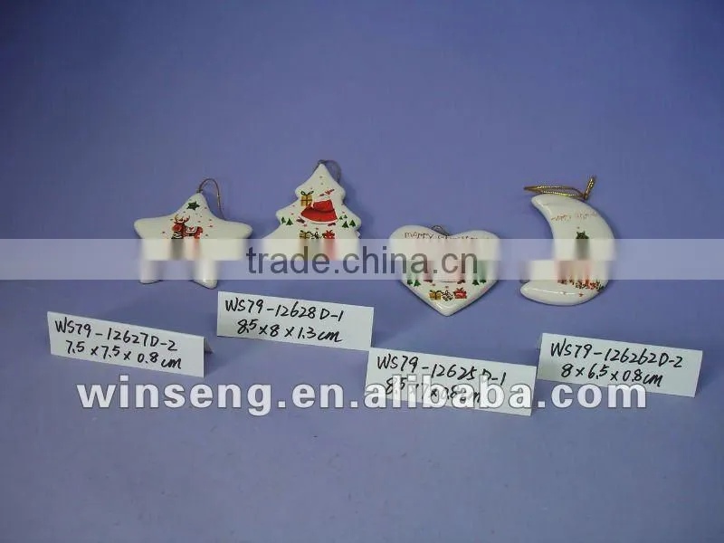 Personalized Ceramic Christmas Shovel for Xmas decoration