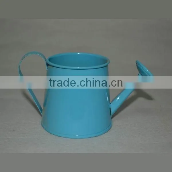 Mini bucket metal decoration