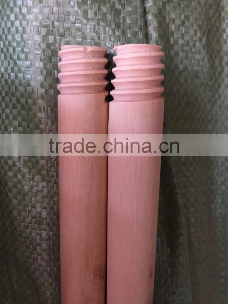 Household clearning broom or mop wooden stick