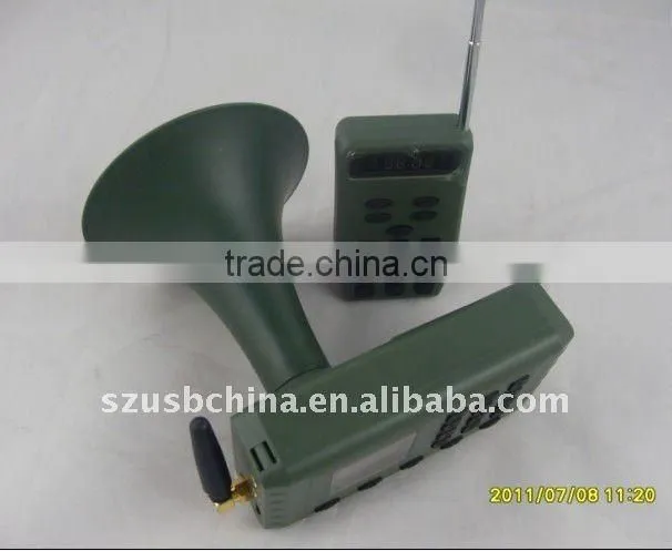Bird hunting mp3 with timer and remote control