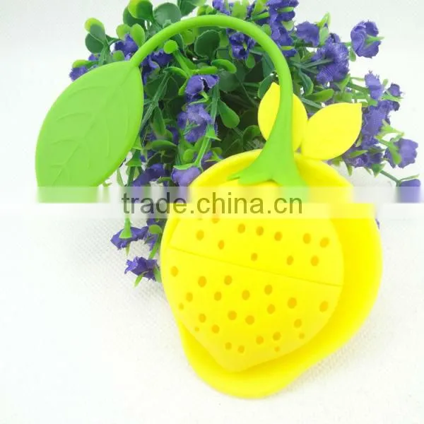 Super Cute Fantastic Strawberry Tea Infuser Design kitchen silicone strainer