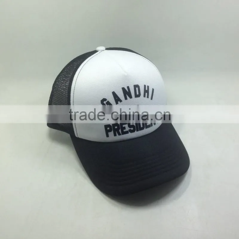Adult Size Twill Cotton Trucker Hats Summer Mesh Caps