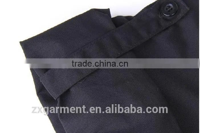 2017 ZX Fashion Design Western Fast food Restaurant Uniform Cheap Price