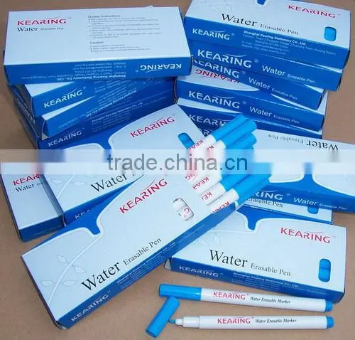 Kearing washable blue marker for fashion garment design 0.5mm fine marker #WB05