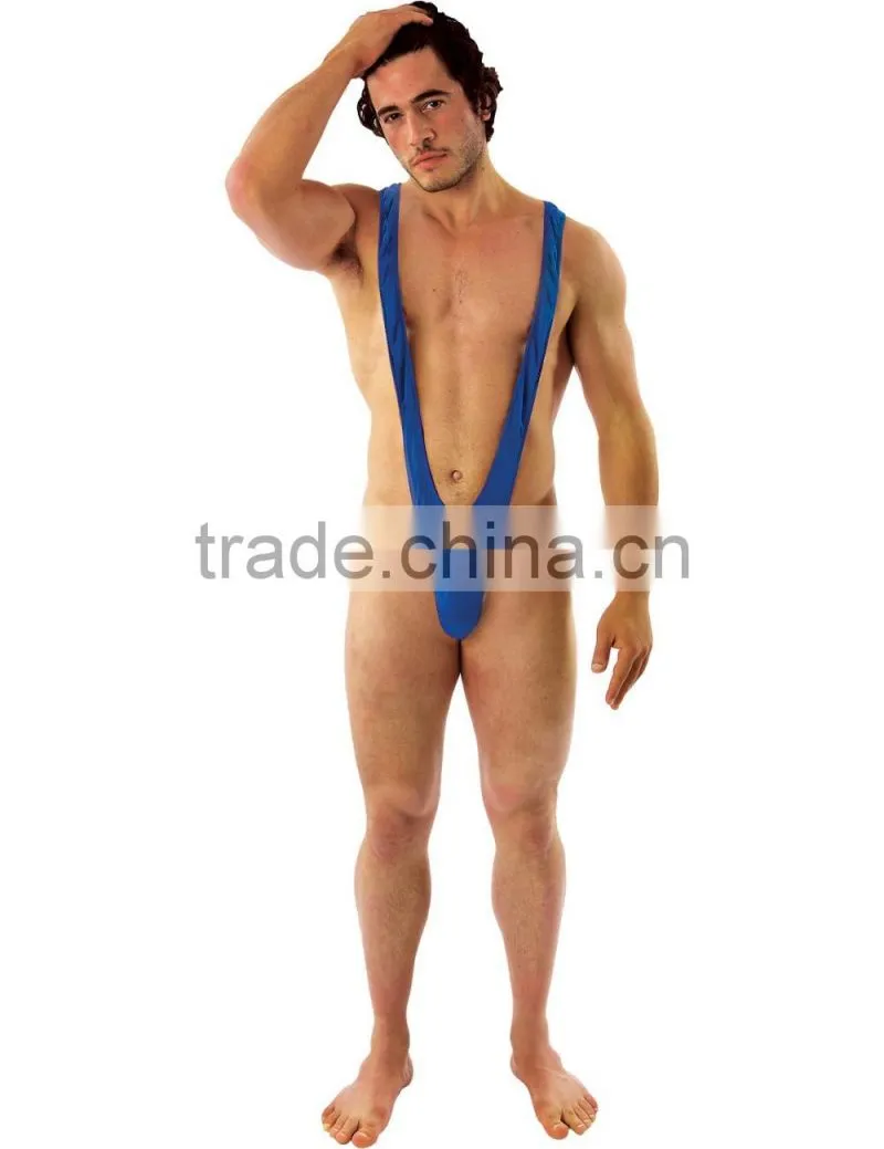 Borat Mankini Thong Swimsuit (Luminous Yellow)