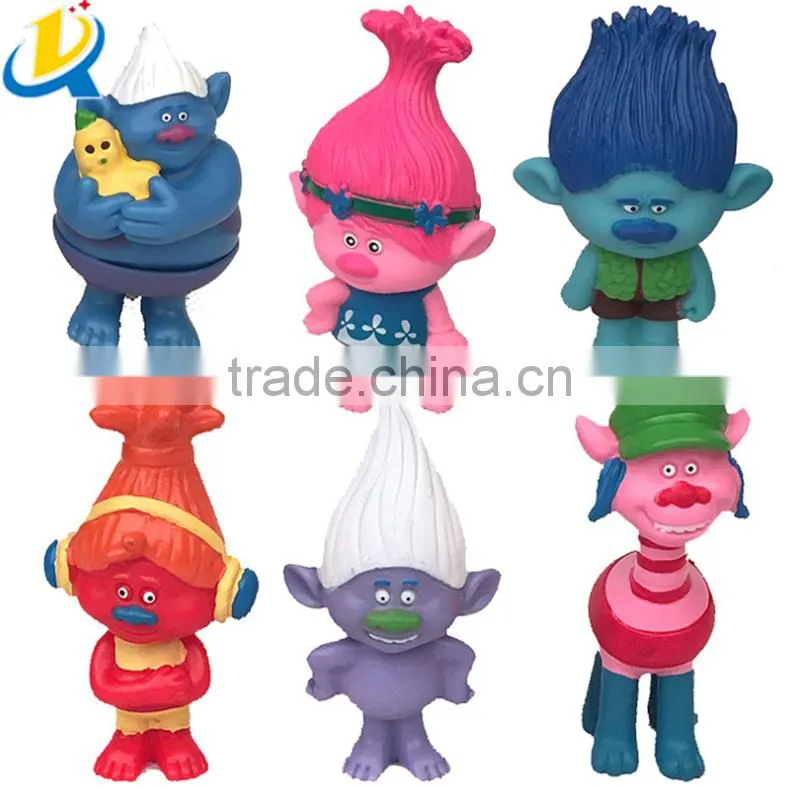 cartoon figure newest movie toy trolls toys figure toys