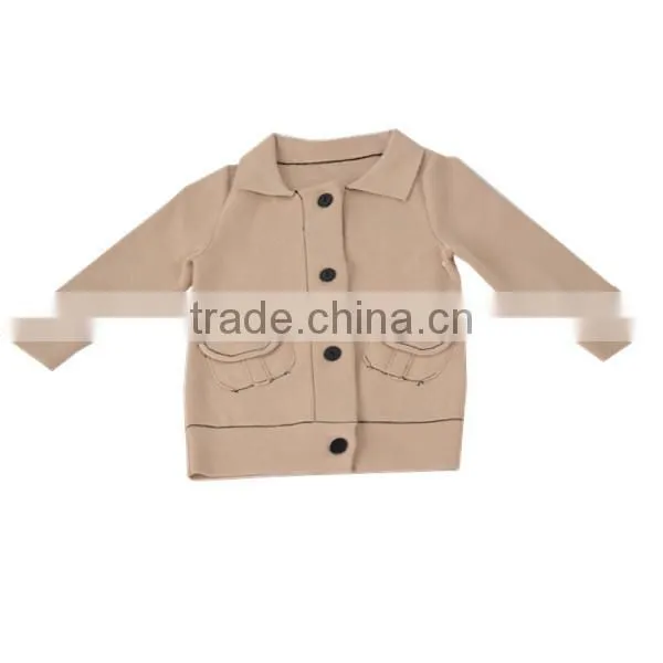 New arrival single breasted boys kintted cardigan sweater