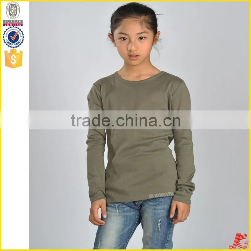 best-Selling China factory custom kids girls t shirt