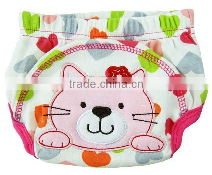 13 designs can choose baby underpants ,colorful original cotton baby Pants for summer ,cute design Baby Shorts,anti diaper urine