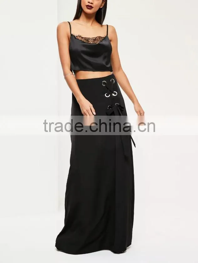 latest design Women Waist Skirt Long Maxi Dress fancy long skirt