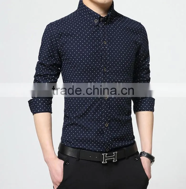 2016 NEW arrive coming shirt for men turn up collar button up contrast color vivid green heart printing