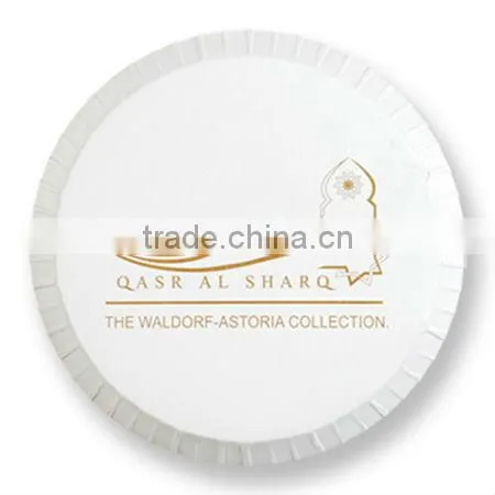 Disposable hotel paper glass cover