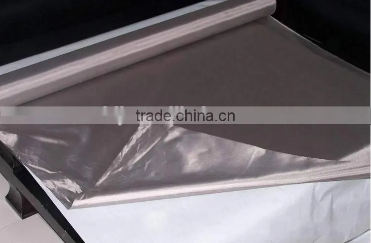 Hot melt adhesive conductive cloth for EMI shielding tape