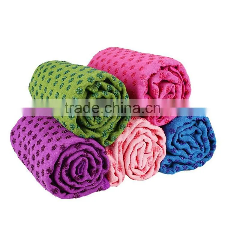 Yoga mat towel private label eco-friendly quick dry microfiber towel