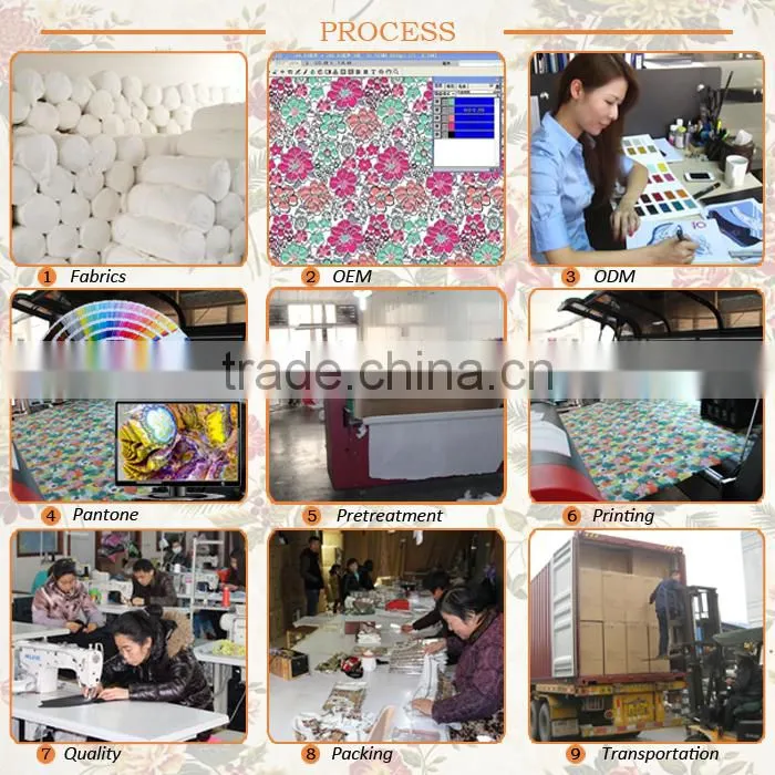 High Quality Custom Digital Printing On Silk Scarf