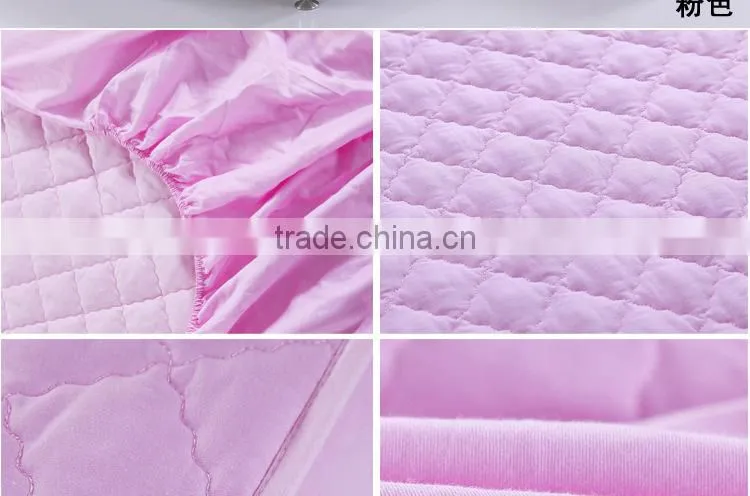 Alibaba supplier patchwork cotton fabrics quilted waterproof mattress protector for hotel/Hospital