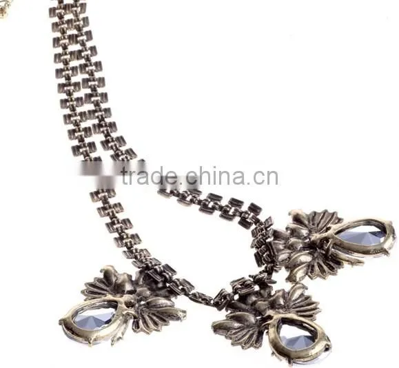 2014 Fashion Jewelry Set,Rhinestone Wedding Jewelry Set,Zircon Design Bridal Jewelry Set w Bracelet,Earring n Necklace