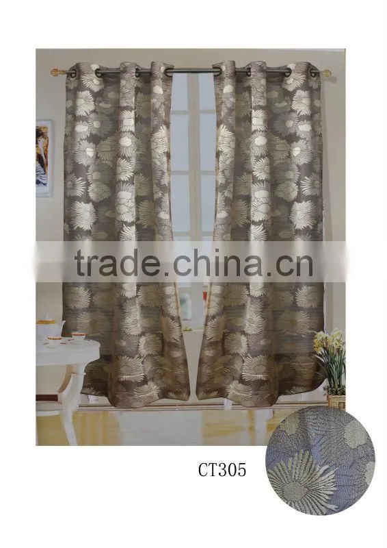 Different Color 100% Polyester Curtain Fabric