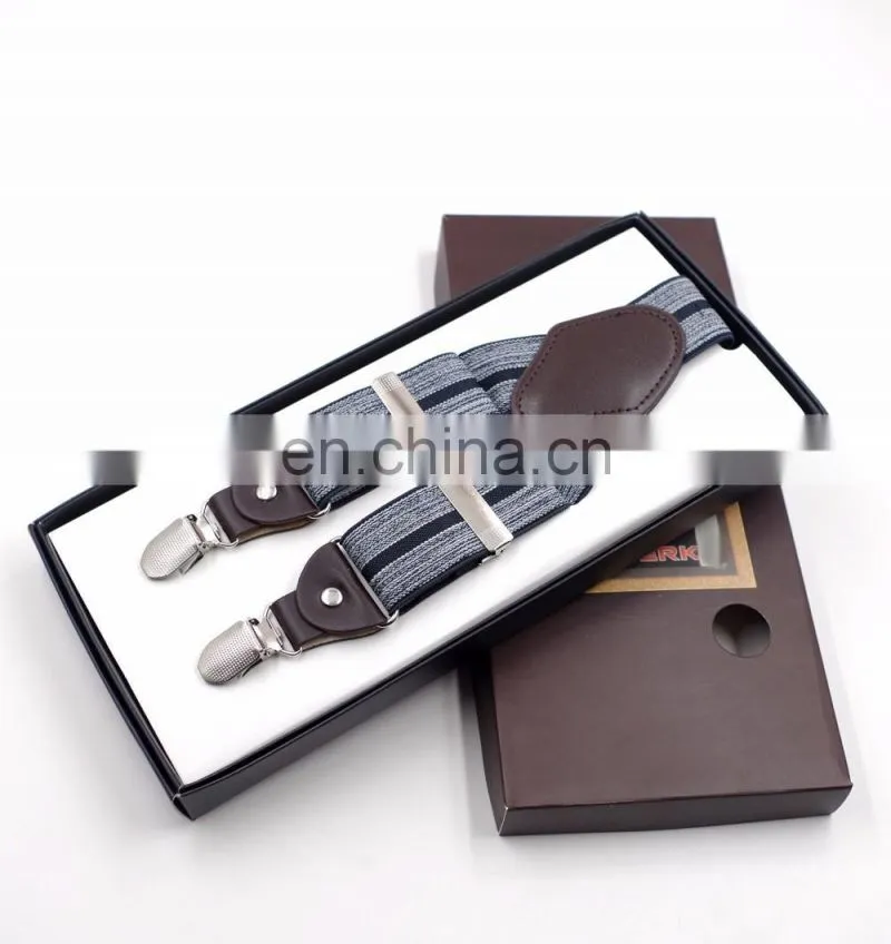 Wholesale printing suspenders mens suspenders