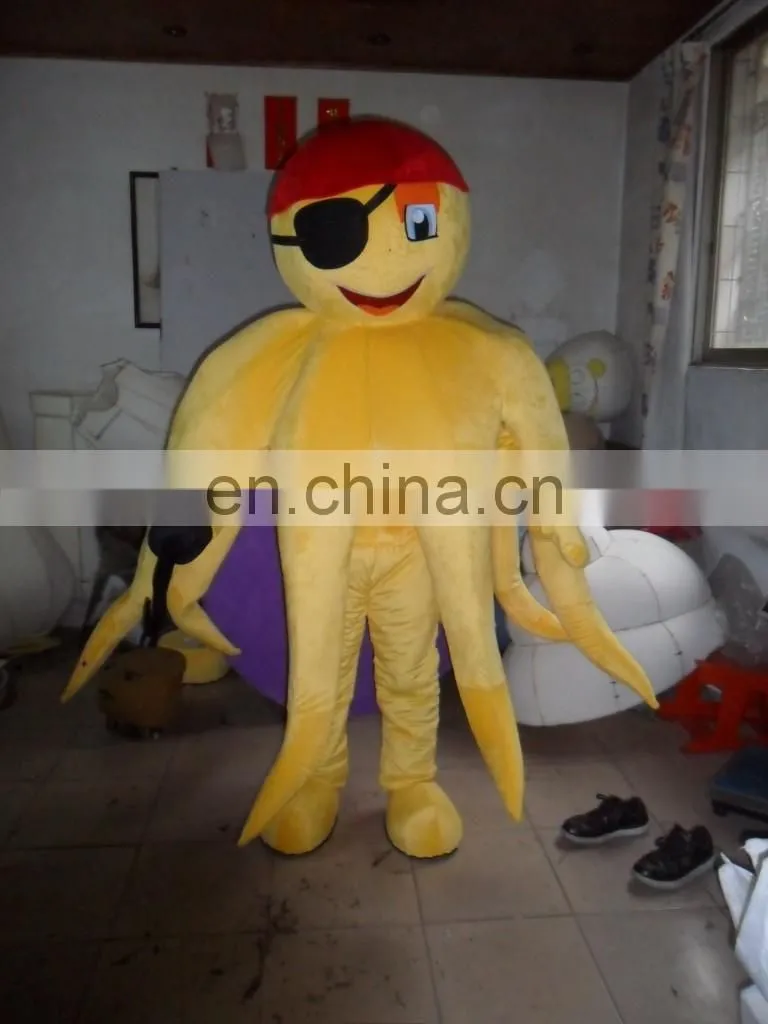 Lovely octopus mascot costume,used mascot costumes for sale