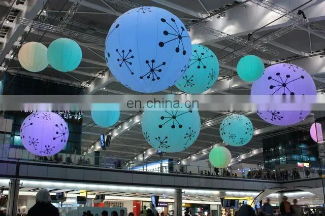 lighting inflatable decorating