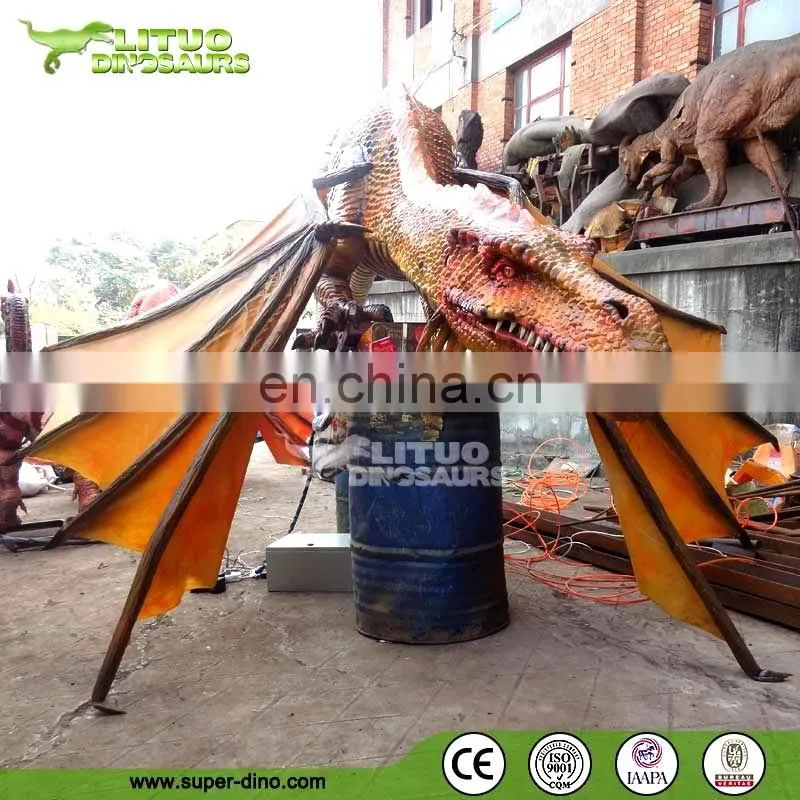 Dragon Theme Park Dragon Animation