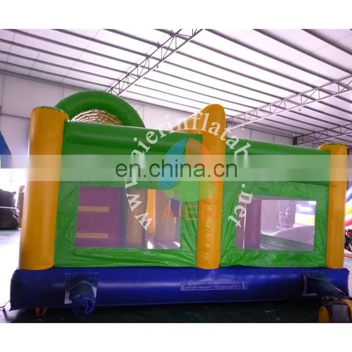 Kids toys air castle bouncy castle material crocodile cartoon inflatable jumping bouncy castle for adult