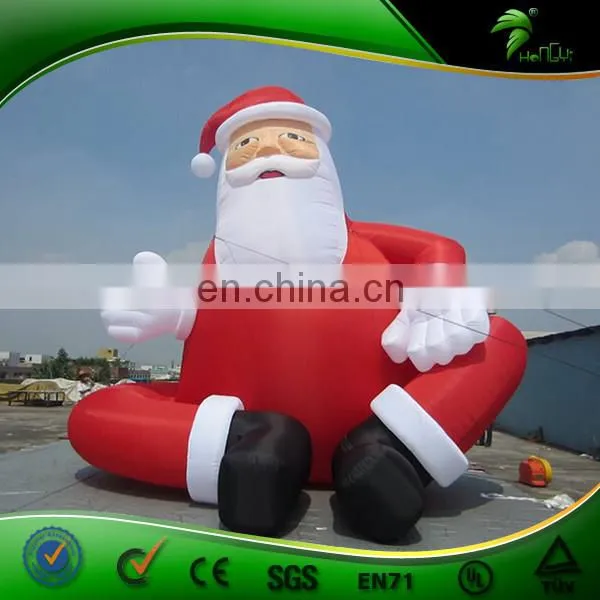 Giant Inflatable Santa / Christmas Inflatables Santa Claus / Christmas Outdoor Decoration Items