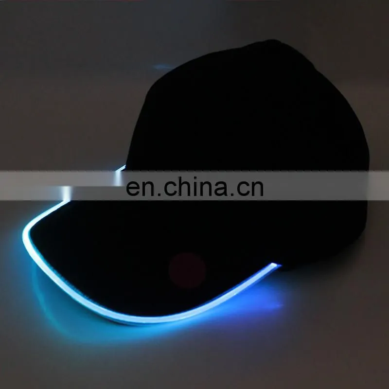 New arrival Colorful flashing capsled cap light led hat light