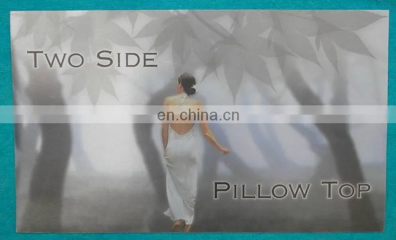 Custom embroidery woven printing satin label for mattress