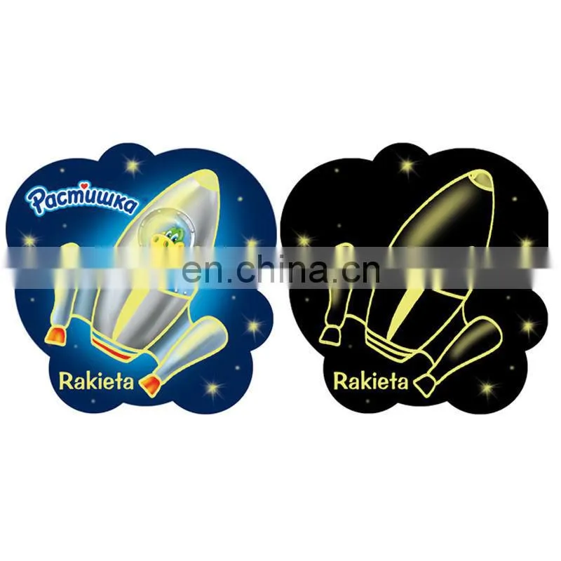 paper words custom design full color printing frigde magnet