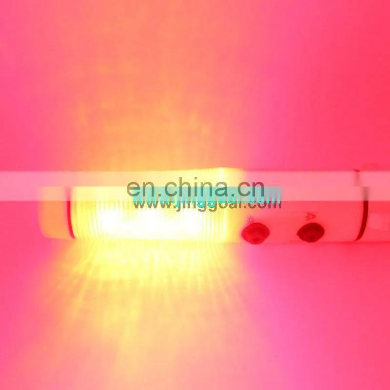 Flashlight with hammer