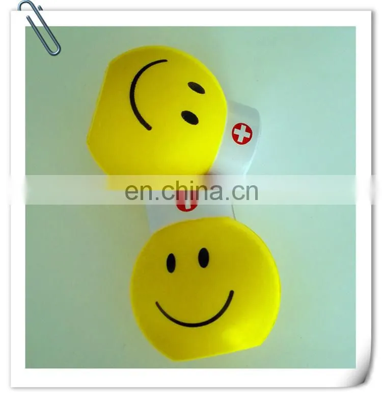 customized PU stress ball toy of promotion gift smiling doctor