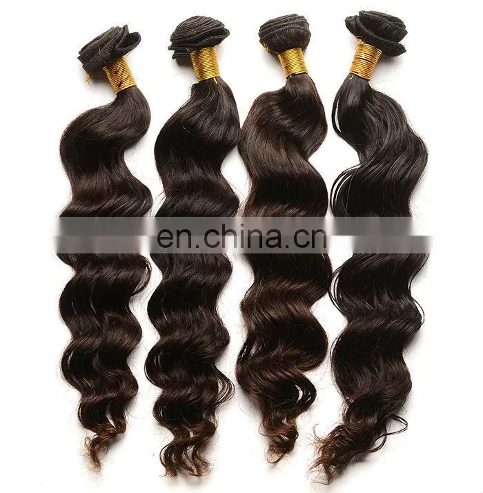 China Direct Imports Hair 100% Virgin Brazilian Wavy Hair Weaving Net