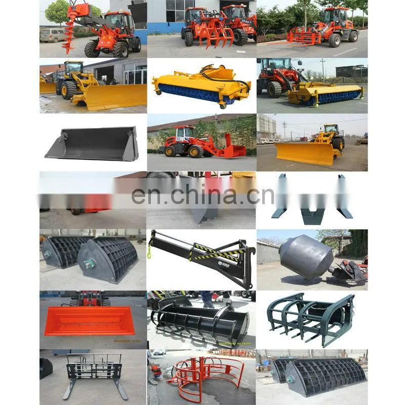 4WD mini compact front end loader ZL08