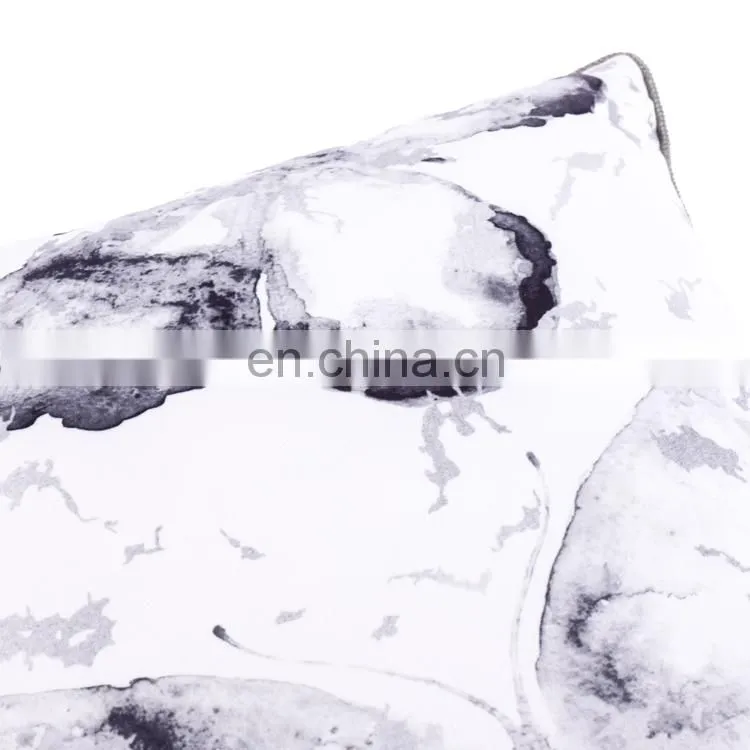 High quality minky polyester butterfly printed decorative throw pillow