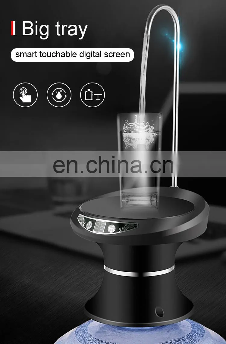 universal Rechargeable smart Electric Drinking Water Bottle dispenser Pump