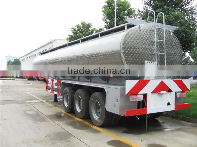 3 axles crude oil tanker trailer