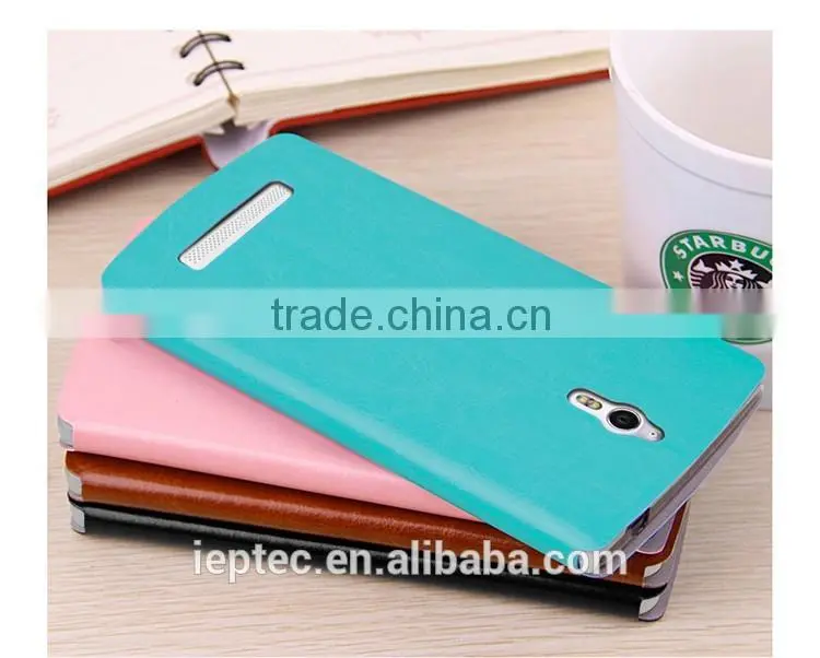MOFi Case Celular Leather Housing for OPPO Find 7, Phone Handset Coque Flip Back Cover for OPPO X9007