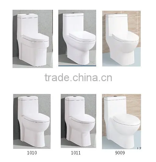Henan industry region one piece toilet with CE quality