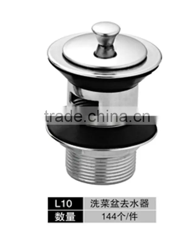 Bathroom Accessory Stainless Steel basin drainer Waste for basin ,L10