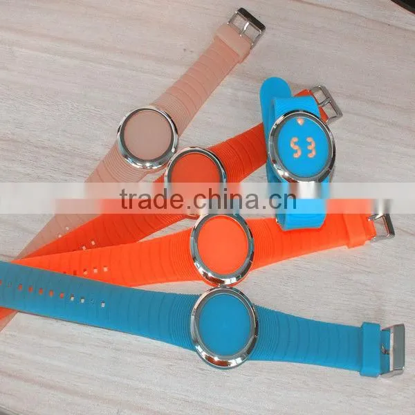 Hot!!! men clock /led touch colck