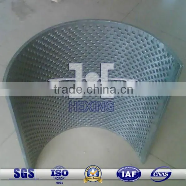 Low Carbon Steel Perforated Metal Plate Round Hole