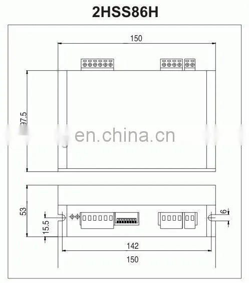 High quality two-phase closed-loop stepper motor and driver Stepper motor