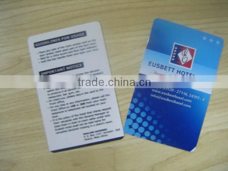 plastic gift card/RFID card with bracode QR customized gift card/barcode card/blank card