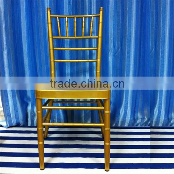 Sample classic design colorful Aluminum dining/restaurant chair