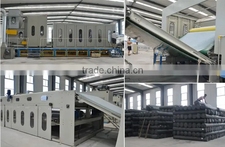 100G/M2-1500G/M2 non woven geotextile fabric